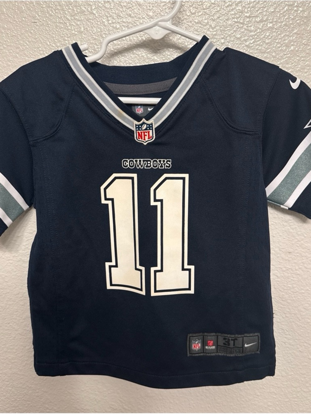 NFL Dallas Cowboys #11 Youth Navy Football Jersey